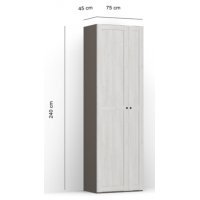 DULAP LEX 75-240-45 C GRI/MSJ/R